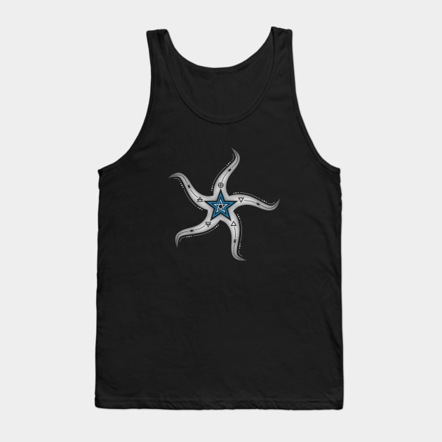 Wiccan Starfish Tank Top by Wareham Spirals